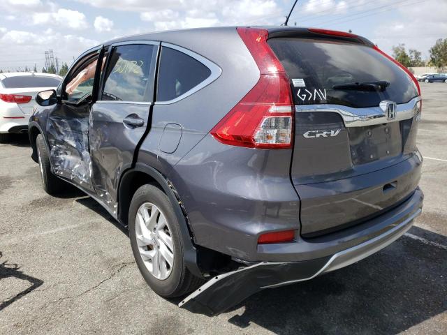 Photo 3 from auction – 2016 HONDA CR-V EX with VIN 2HKRM4H54GH629731