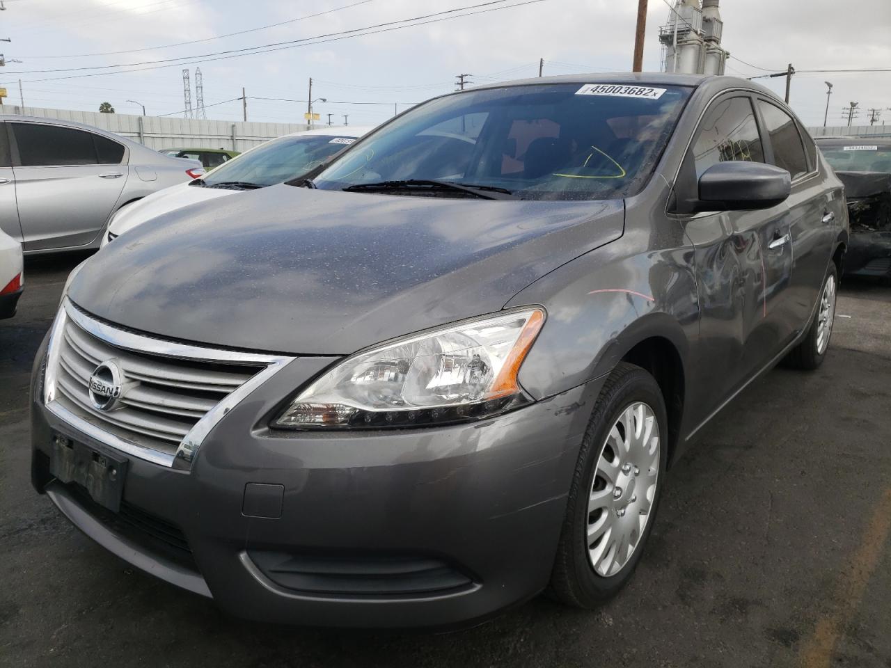 Photo 2 from auction – 2015 NISSAN SENTRA S with VIN 3N1AB7AP4FL646630