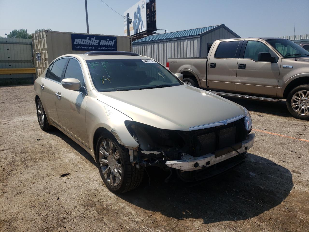 HYUNDAI GENESIS 3. 2009 with VIN KMHGC46E09U024994 - Photo from auction