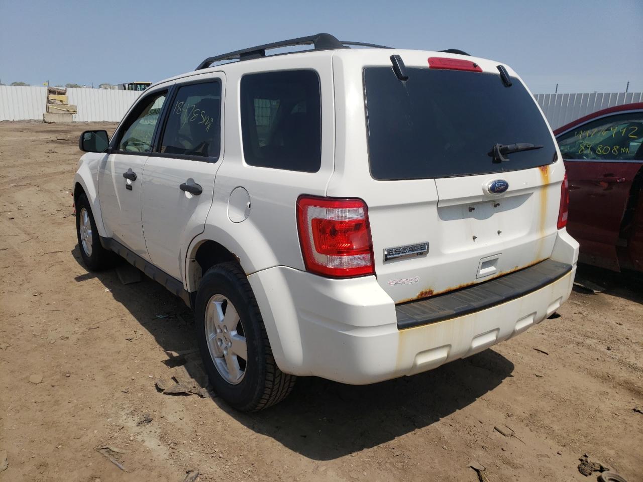 Photo 3 from auction – 2011 FORD ESCAPE XLT with VIN 1FMCU0D74BKA66854