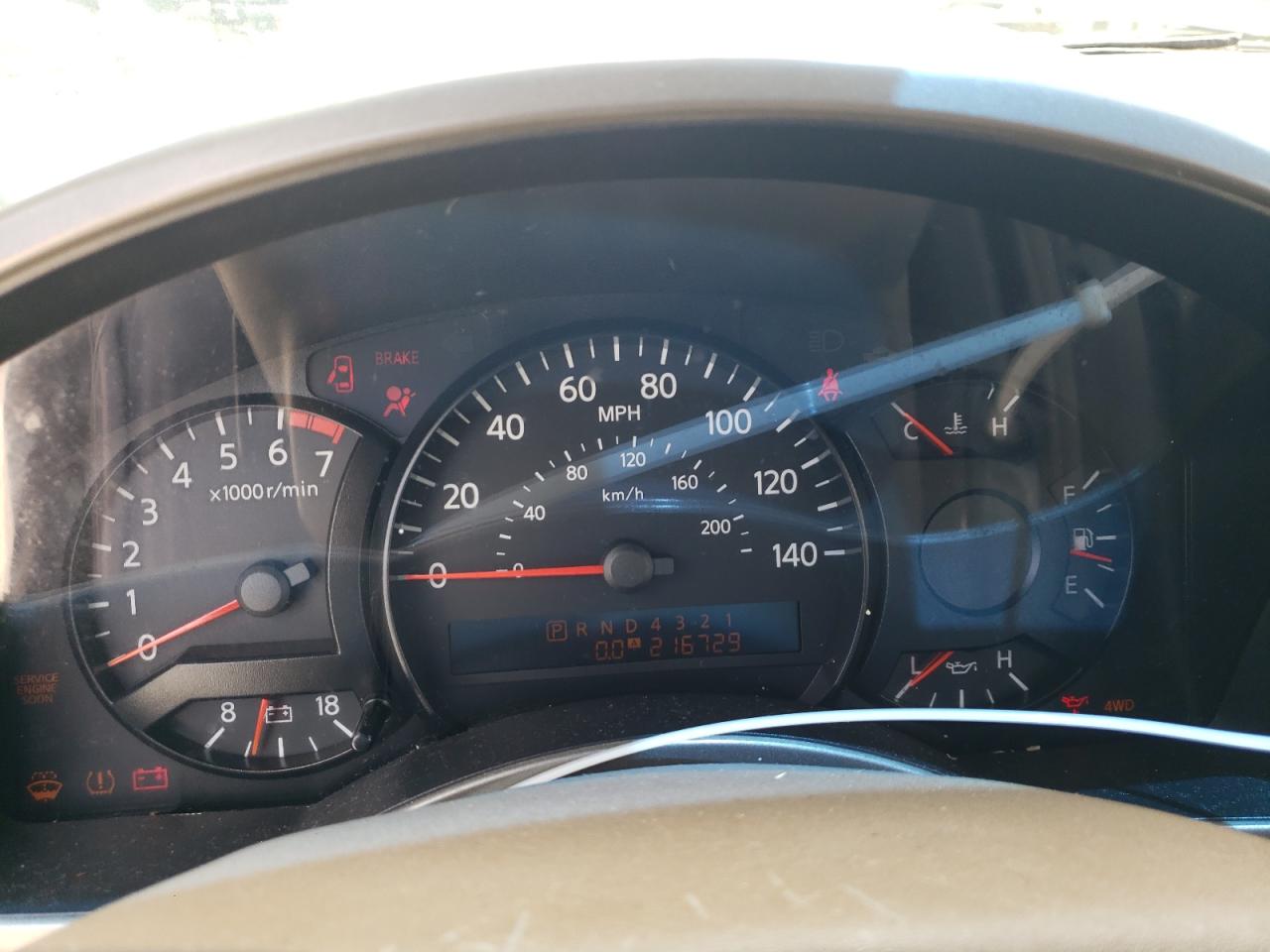 Photo 8 from auction – 2004 NISSAN ARMADA SE with VIN 5N1AA08B24N743576