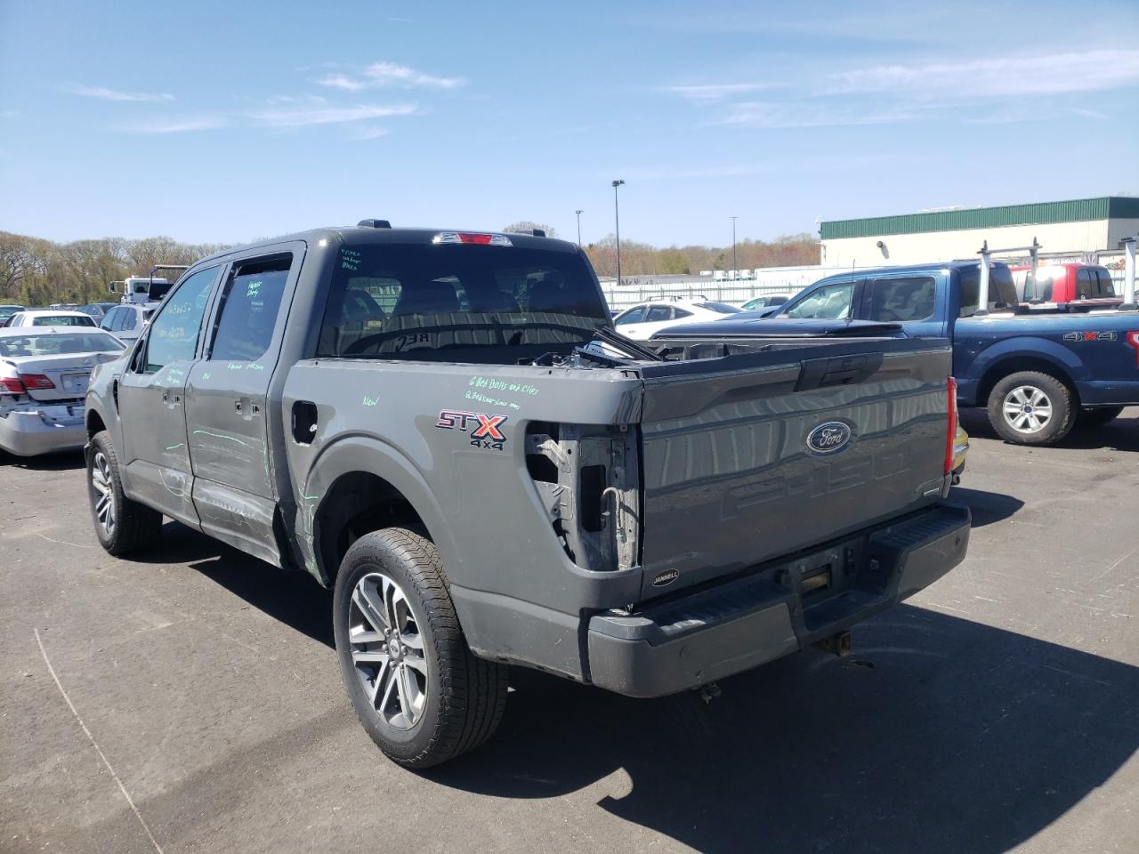Photo 3 from auction – 2021 FORD F150 SUPER with VIN 1FTEW1EP6MFC97343