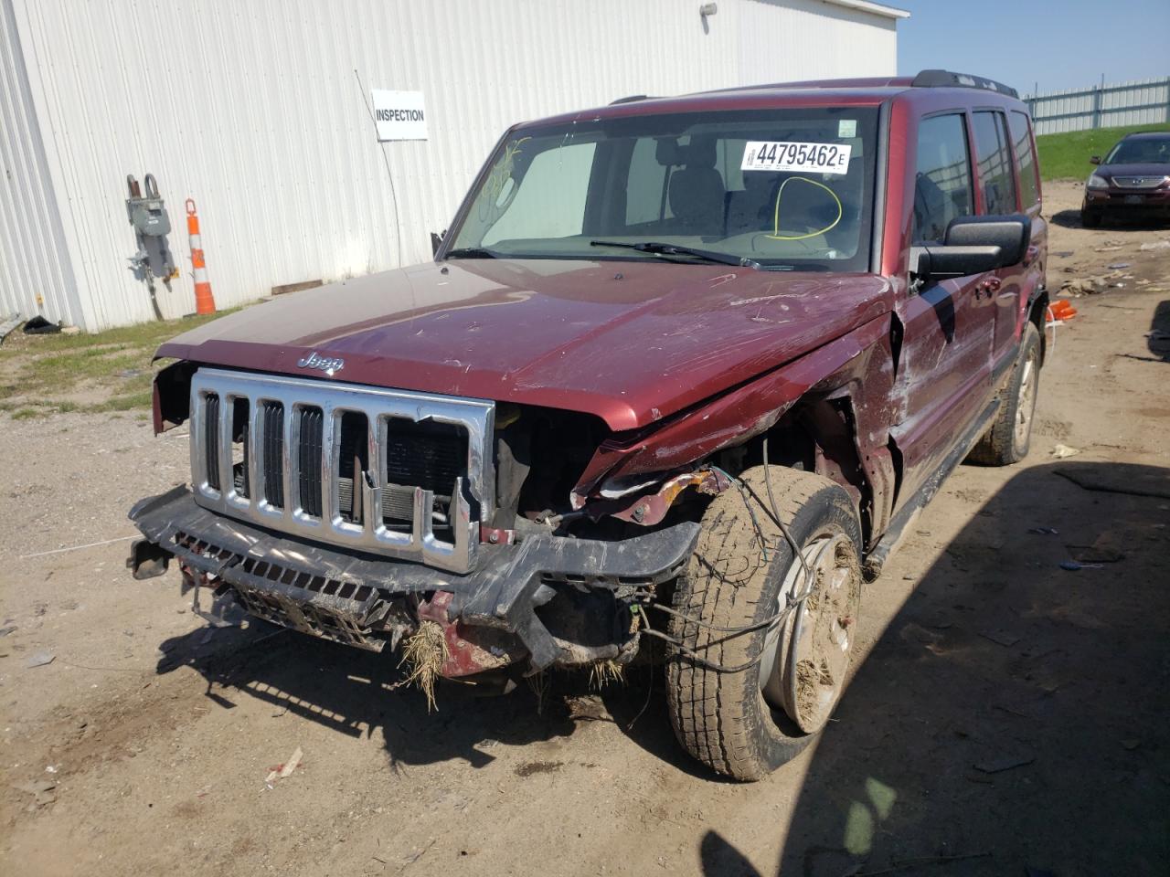 Photo 2 from auction – 2008 JEEP COMMANDER with VIN 1J8HG48K18C166655