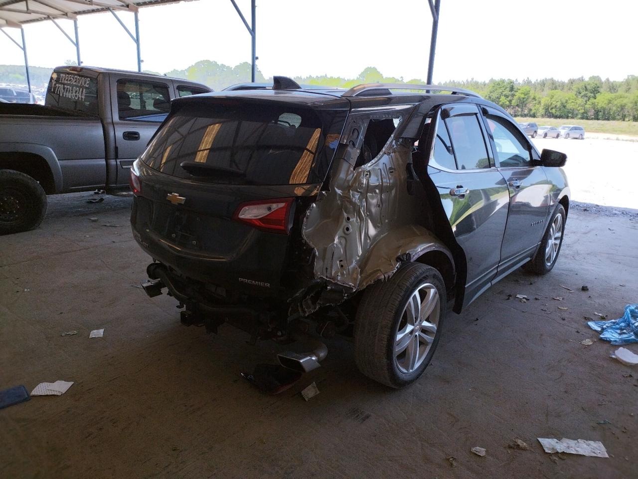 Photo 4 from auction – 2020 CHEVROLET EQUINOX PR with VIN 3GNAXPEX0LS528298