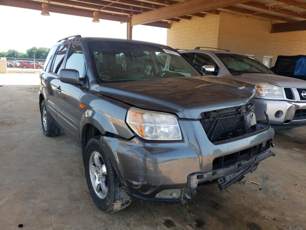 HONDA PILOT EXL 2007 with VIN 5FNYF28517B045523 - Photo from auction