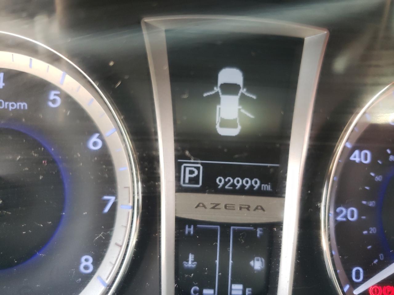 Photo 8 from auction – 2014 HYUNDAI AZERA with VIN KMHFG4JG2EA375426