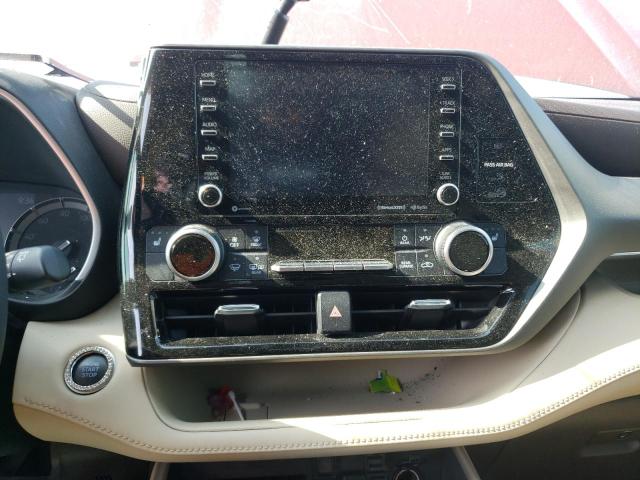 Photo 9 from auction – 2020 TOYOTA HIGHLANDER with VIN 5TDGZRAH3LS024775