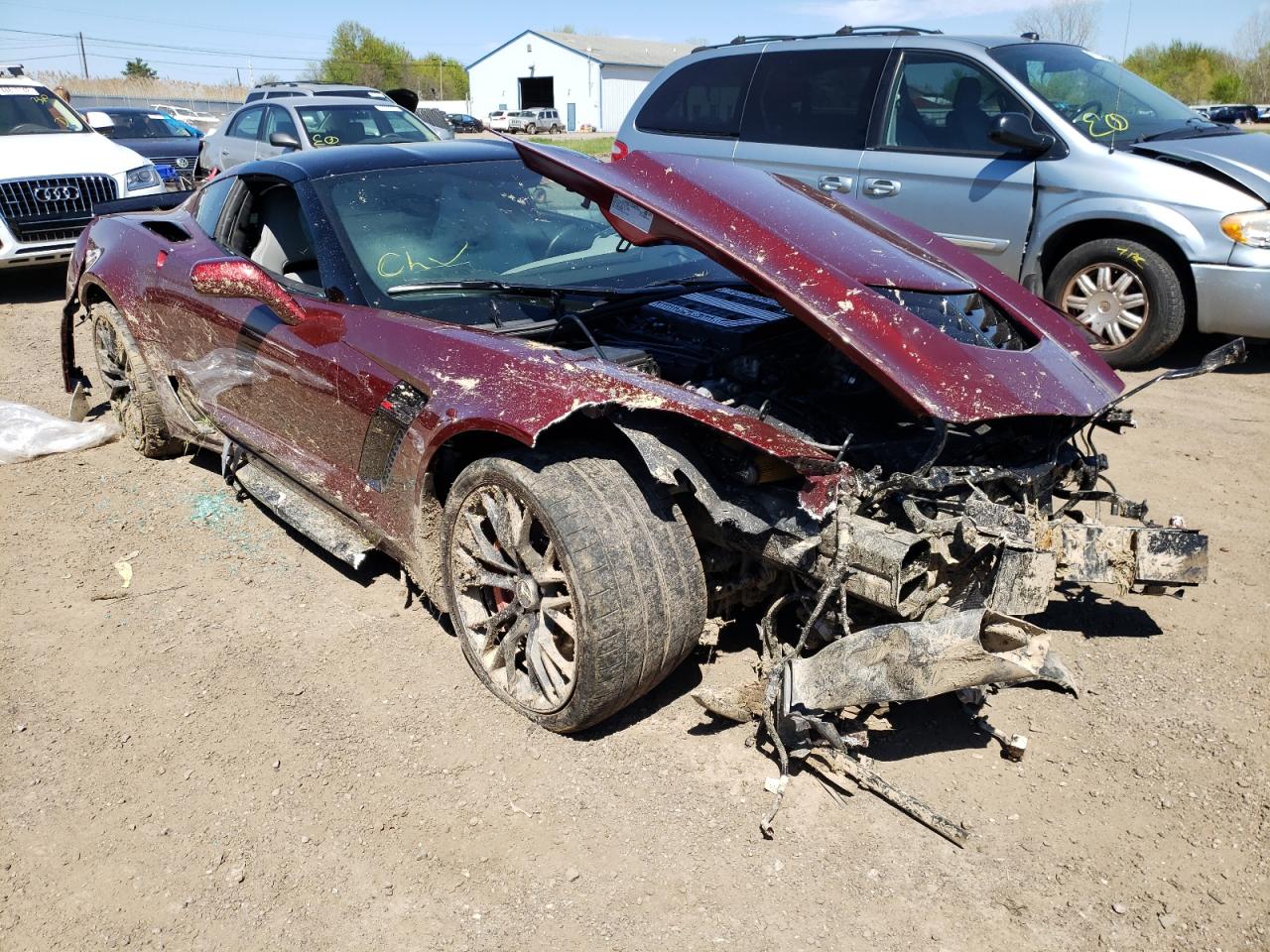 CHEVROLET CORVETTE Z 2019 with VIN 1G1YS2D61K5602573 - Photo from auction