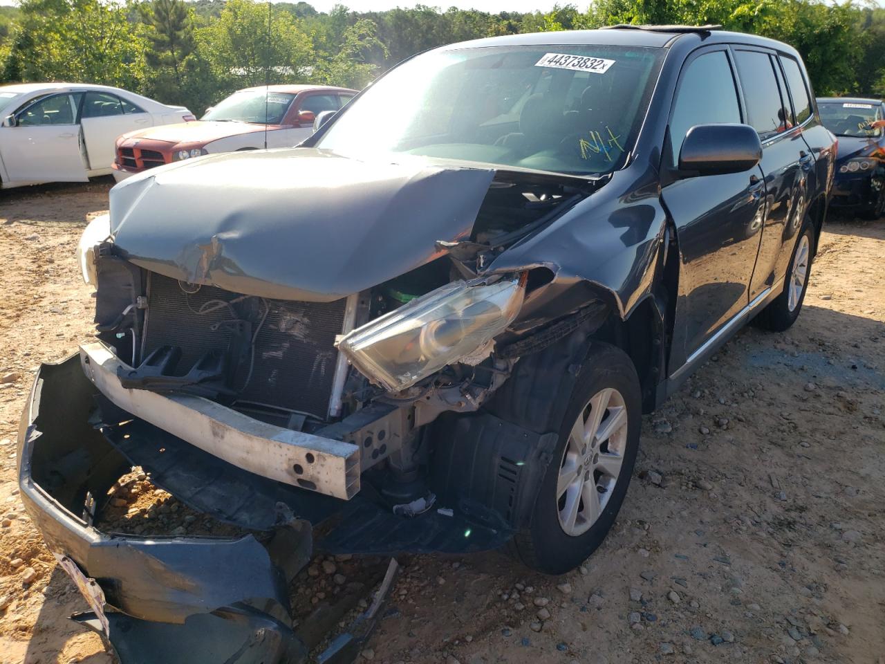 Photo 2 from auction – 2012 TOYOTA HIGHLANDER with VIN 5TDZA3EH4CS027871