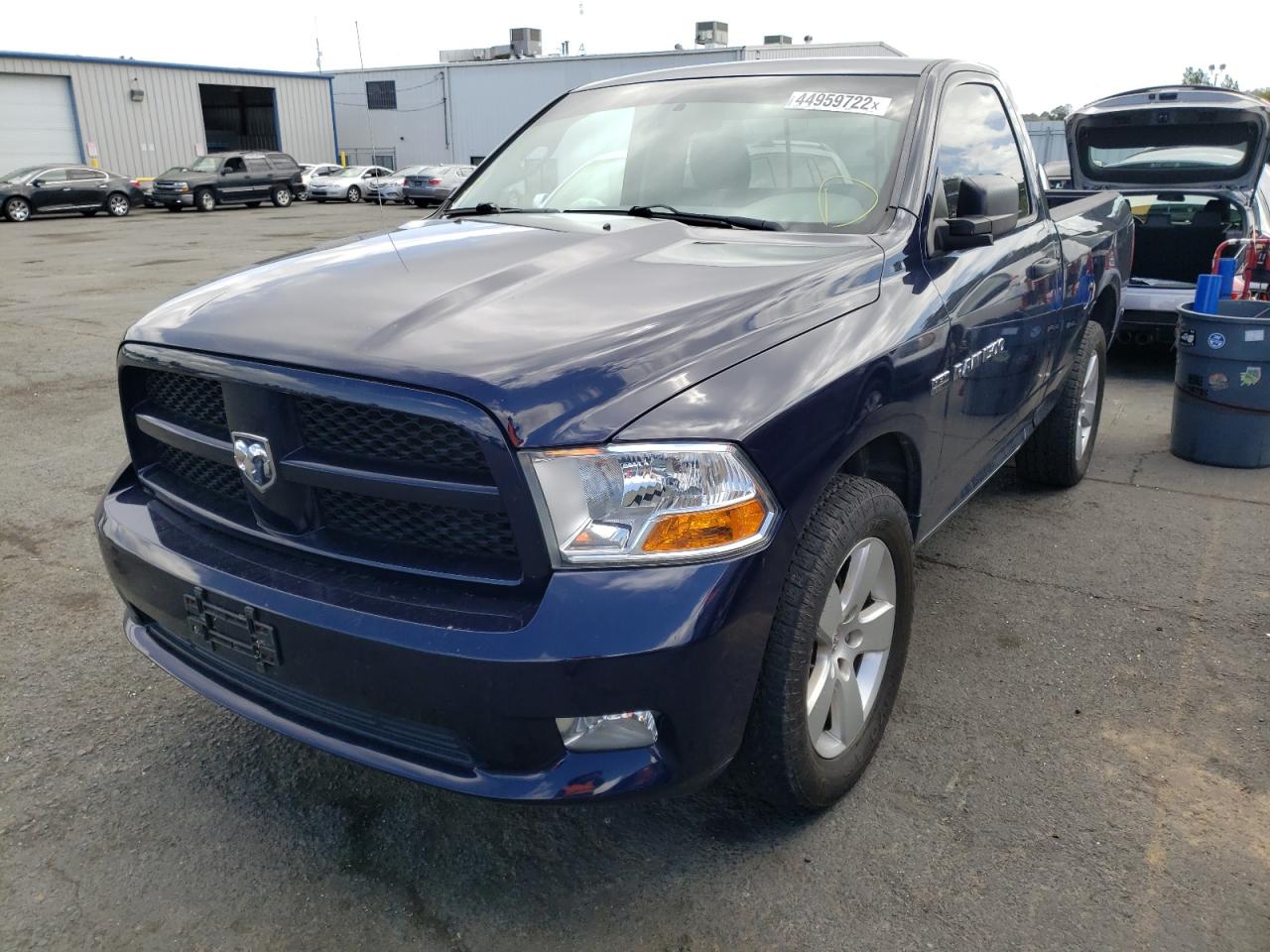 Photo 2 from auction – 2012 DODGE RAM 1500 S with VIN 3C6JD7AT7CG218289