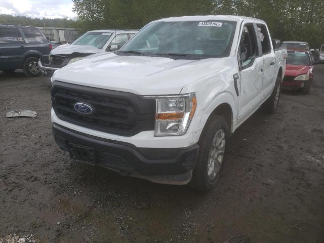 Photo 2 from auction – 2021 FORD F150 SUPER with VIN 1FTEW1EB5MFA79267