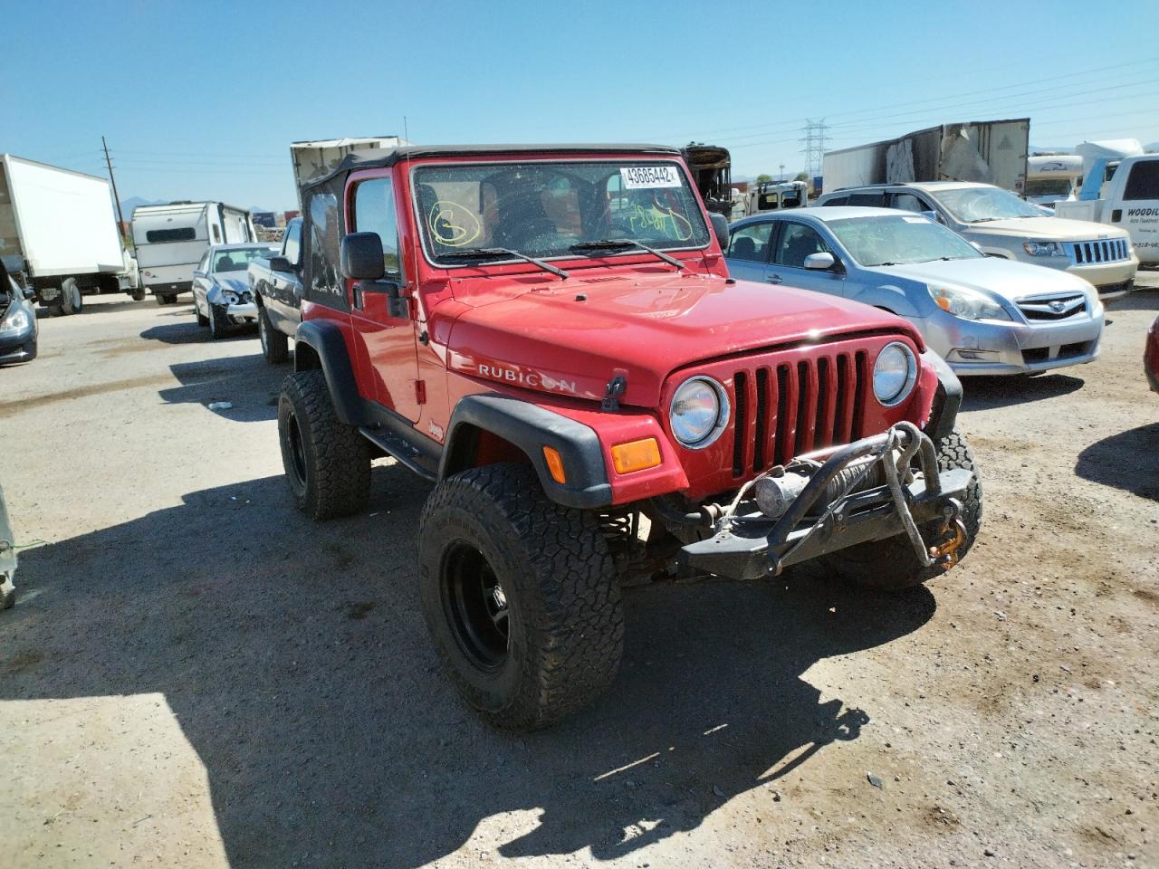 JEEP WRANGLER / 2006 with VIN 1J4FA69S66P774181 - Photo from auction