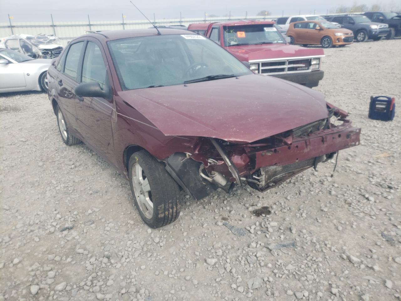 FORD FOCUS ZX4 2007 with VIN 1FAHP34N97W197656 - Photo from auction