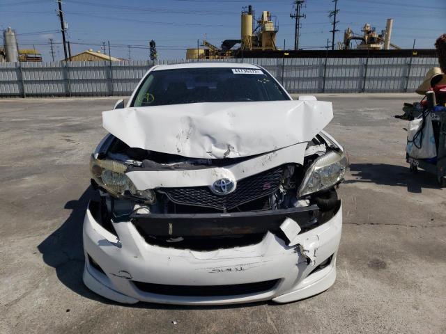 Photo 9 from auction – 2009 TOYOTA COROLLA with VIN 1NXBU40E59Z114643