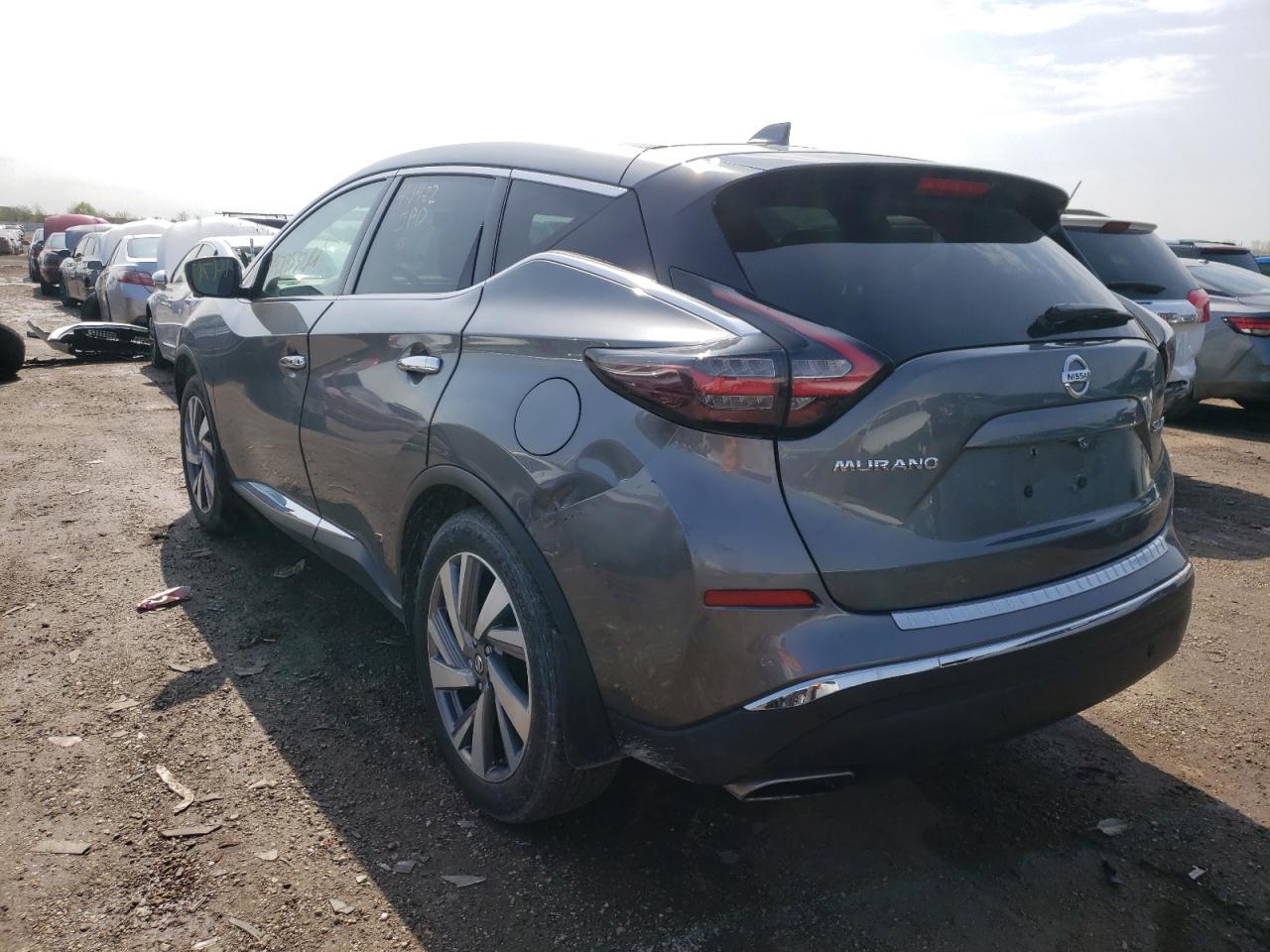 Photo 3 from auction – 2021 NISSAN MURANO SL with VIN 5N1AZ2CS2MC133880