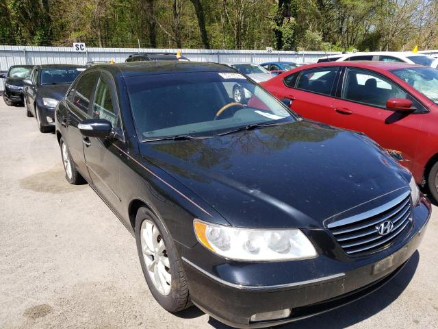 HYUNDAI AZERA SE 2008 with VIN KMHFC46FX8A288471 - Photo from auction