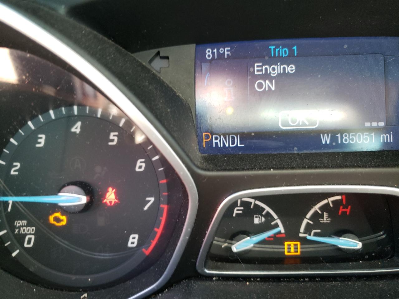 Photo 8 from auction – 2014 FORD FOCUS SE with VIN 1FADP3F27EL440185