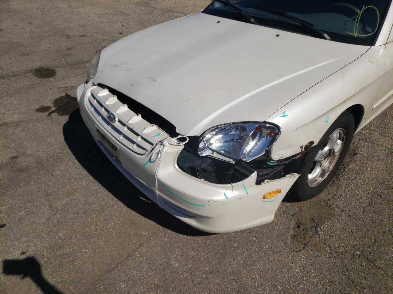Photo 9 from auction – 2001 HYUNDAI SONATA GL with VIN KMHWF25S91A489407