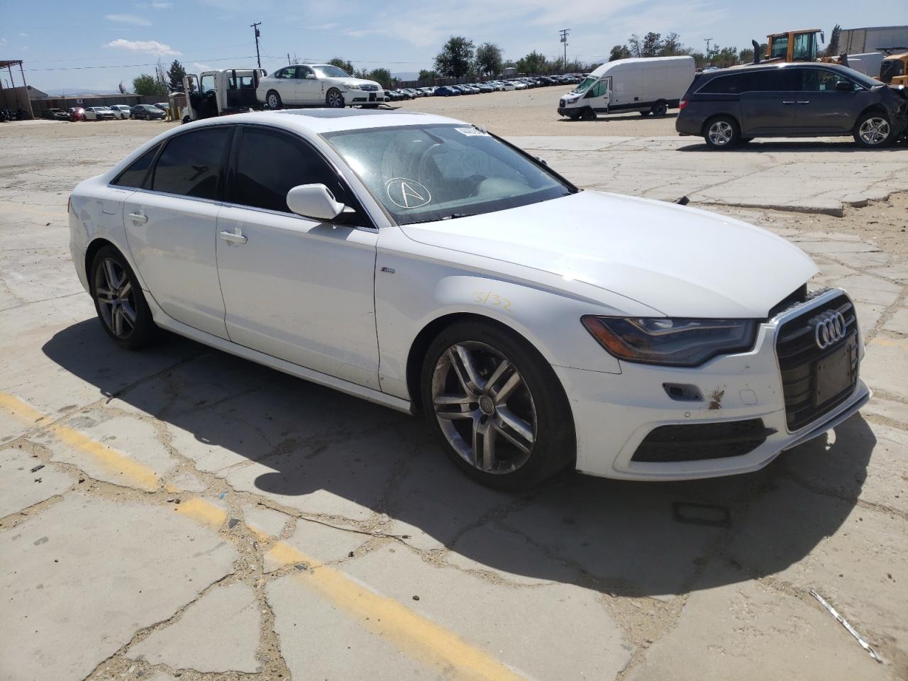 AUDI A6 PRESTIG 2014 with VIN WAUHMAFC3EN044385 - Photo from auction
