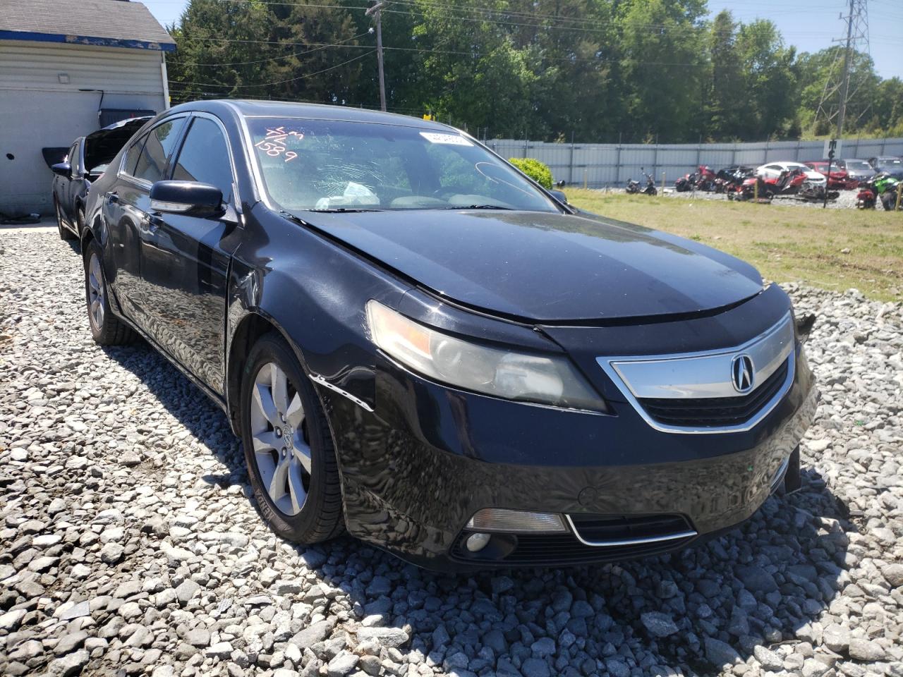 ACURA TL 2012 with VIN 19UUA8F24CA004543 - Photo from auction
