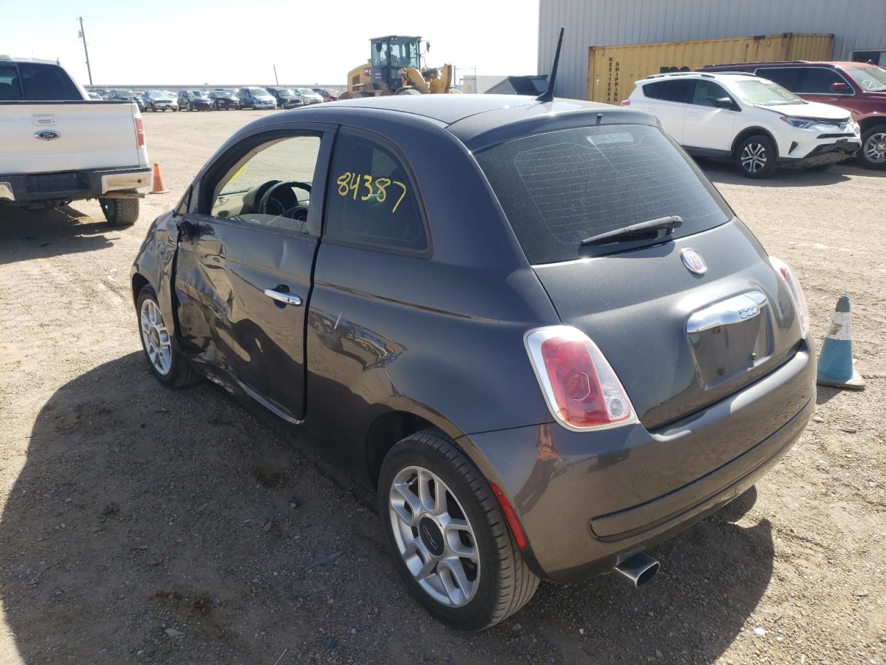 Photo 3 from auction – 2014 FIAT 500 POP with VIN 3C3CFFAR9ET205360