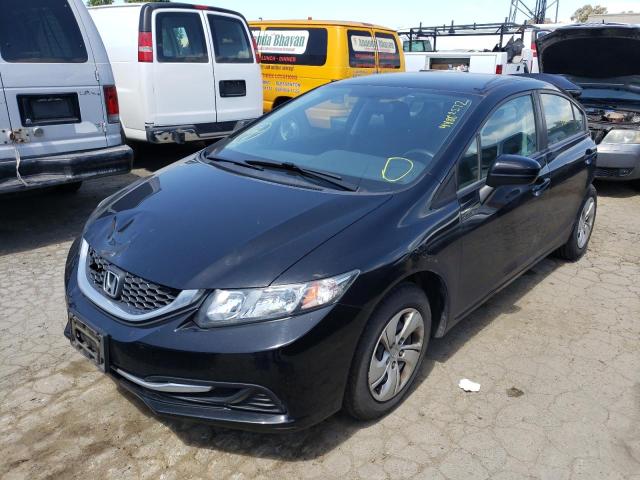 Photo 2 from auction – 2015 HONDA CIVIC LX with VIN 19XFB2F55FE264804