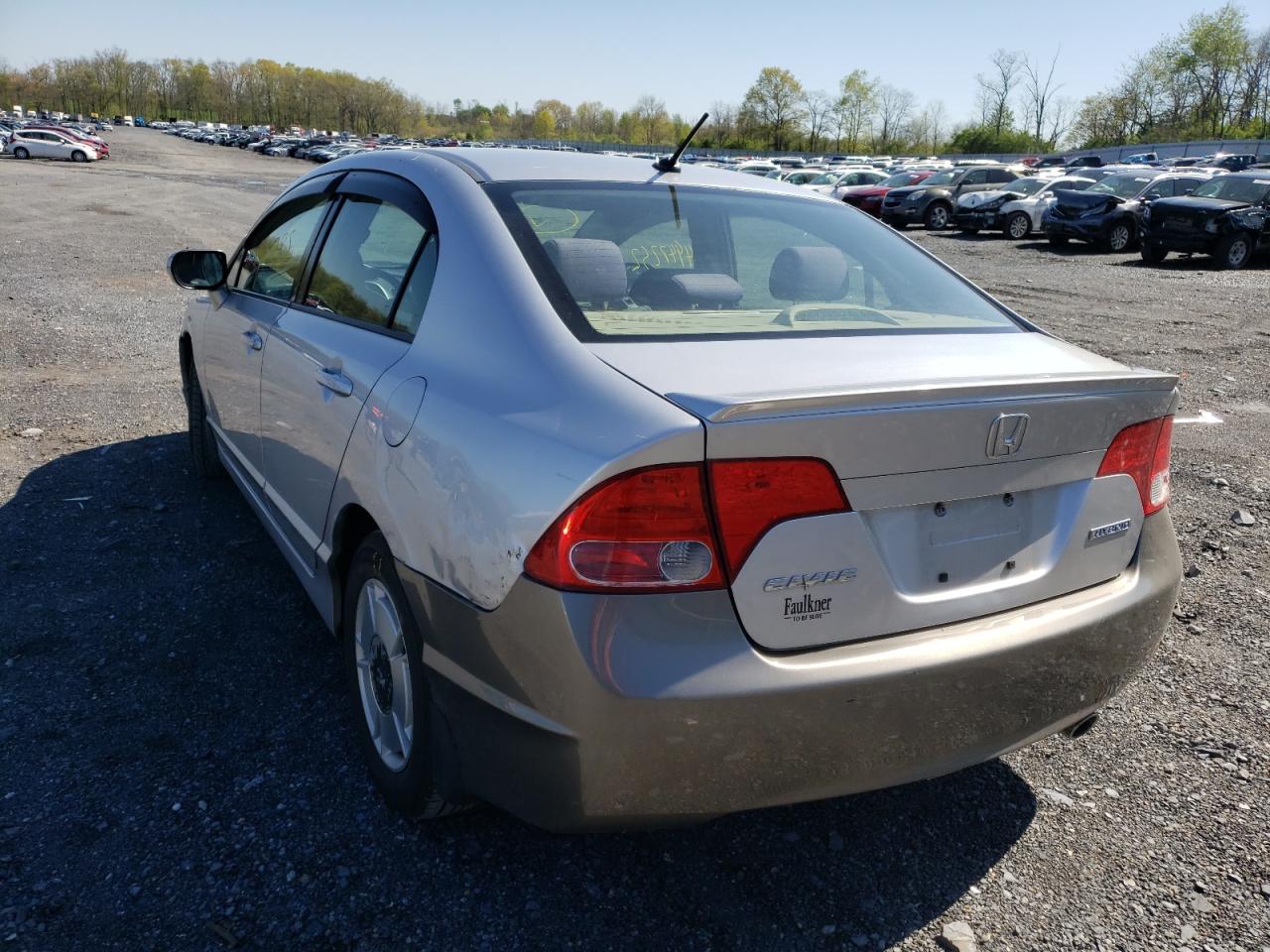 Photo 3 from auction – 2008 HONDA CIVIC HYBR with VIN JHMFA36278S002683