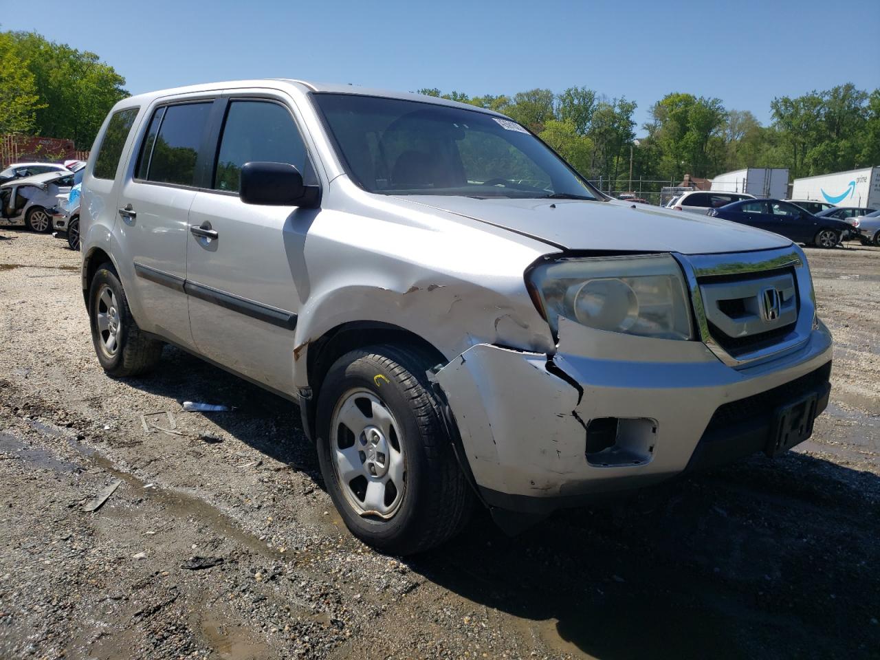 Photo 1 from auction – 2010 HONDA PILOT LX with VIN 5FNYF4H23AB038811
