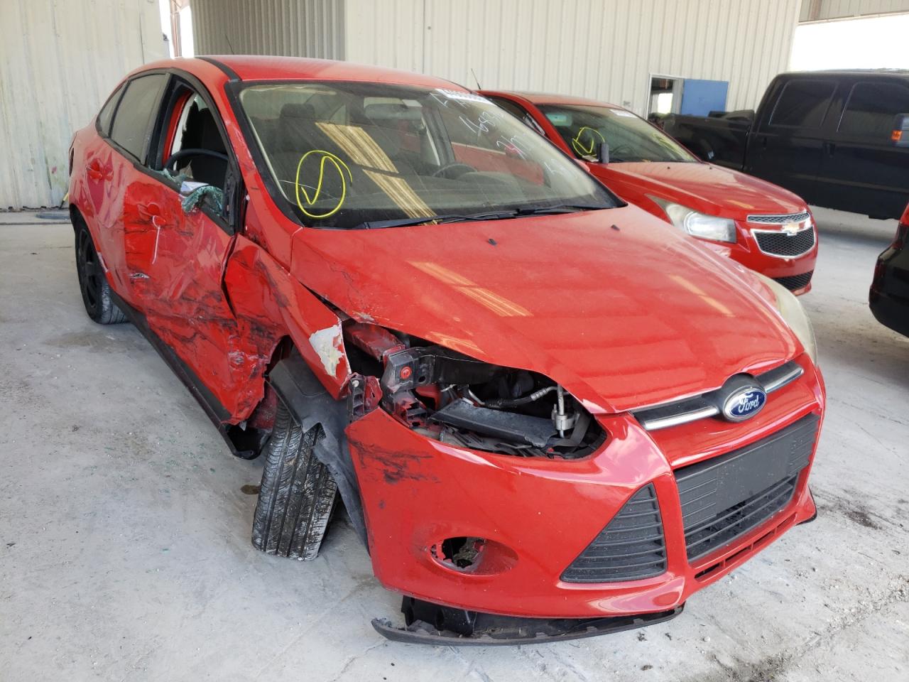 FORD FOCUS SE 2013 с VIN 1FADP3F23DL168314 - Фото с аукциона