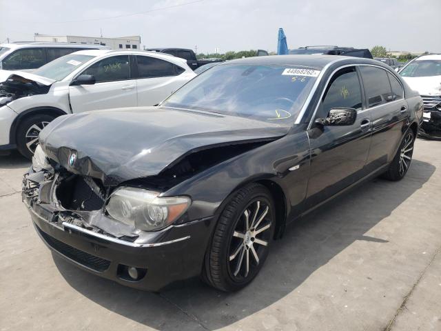 Photo 2 from auction – 2007 BMW 750 with VIN WBAHN83507DT72805