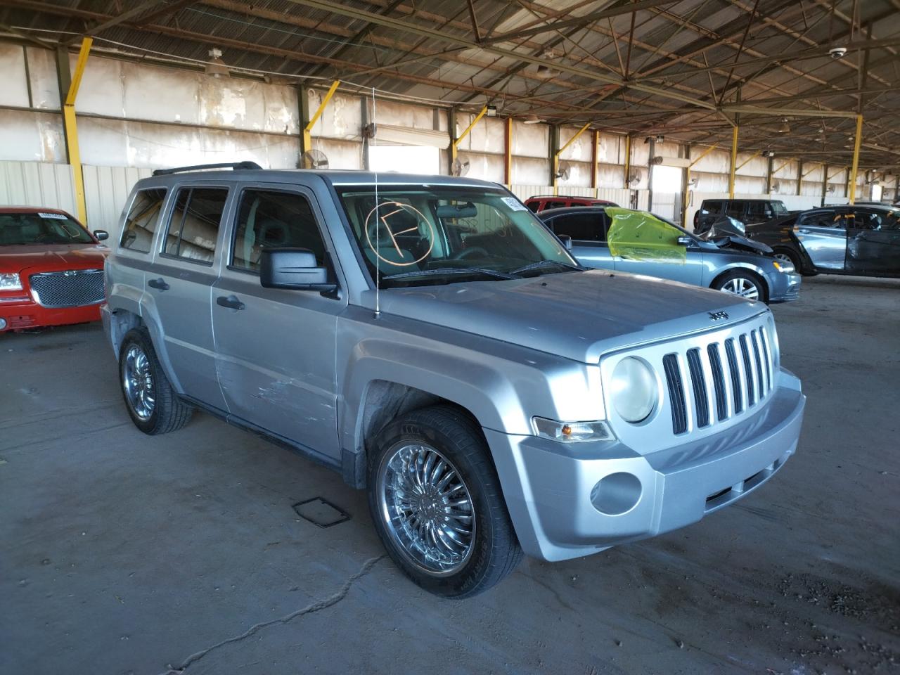 Photo 1 from auction – 2007 JEEP PATRIOT SP with VIN 1J8FT28W77D369942