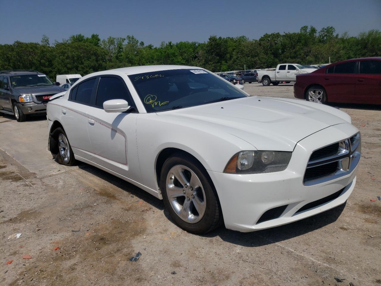 DODGE CHARGER SE 2013 with VIN 2C3CDXBG8DH543686 - Photo from auction