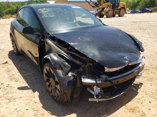 TESLA MODEL Y 2021 with VIN 5YJYGDEF3MF299283 - Photo from auction