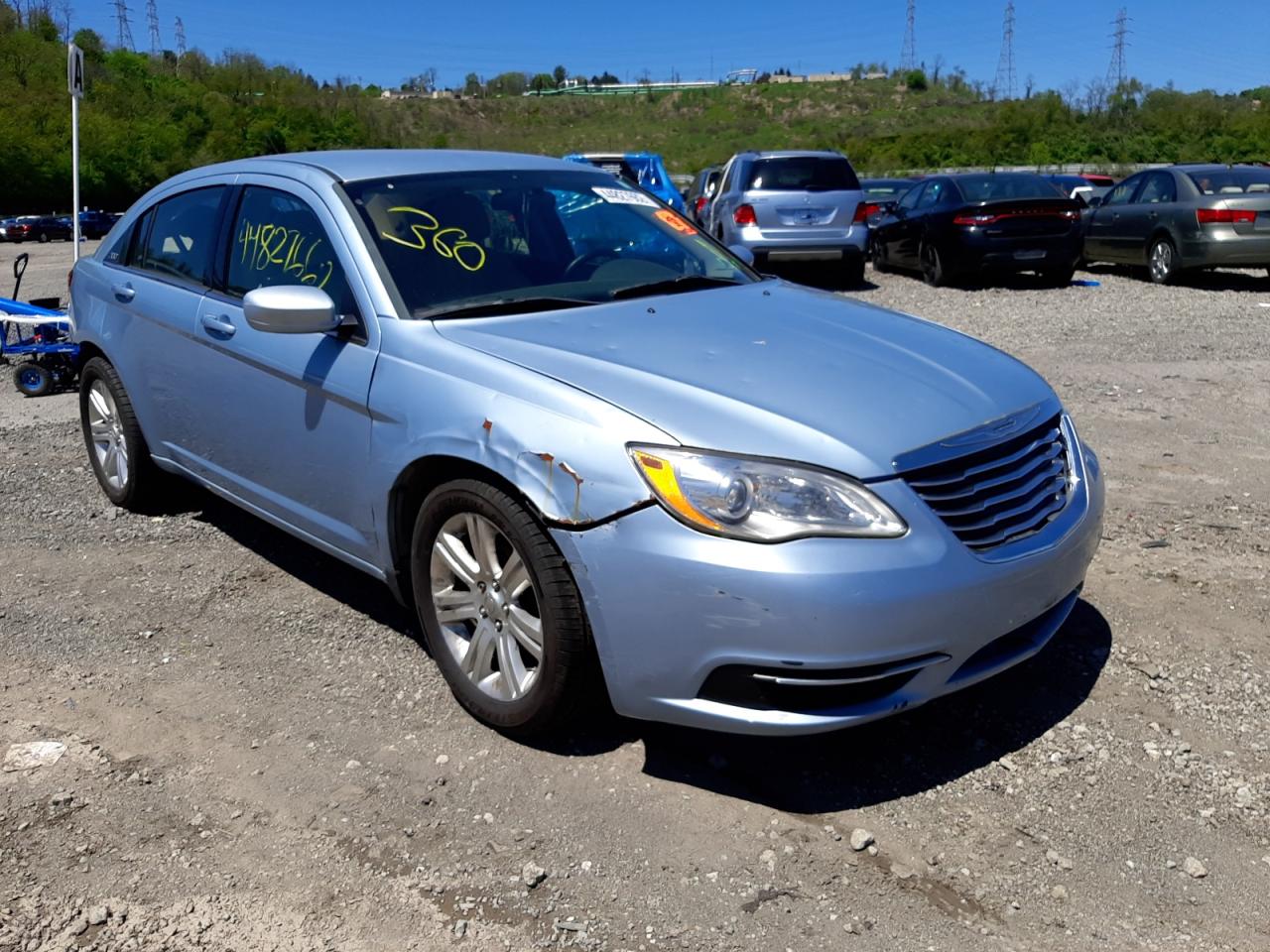 CHRYSLER 200 TOURIN 2013 with VIN 1C3CCBBB8DN540191 - Photo from auction