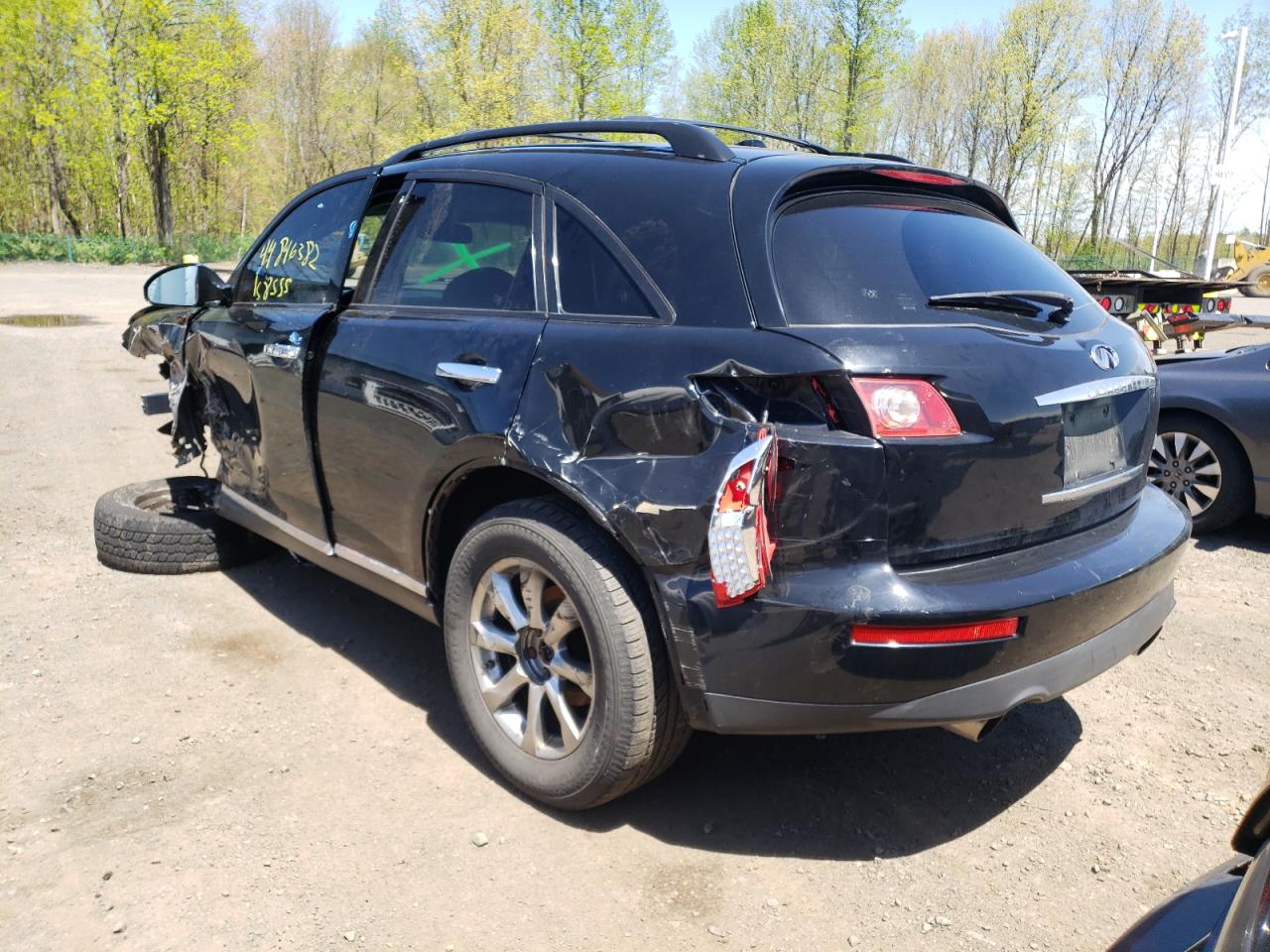 Photo 3 from auction – 2008 INFINITI FX35 with VIN JNRAS08W48X202995