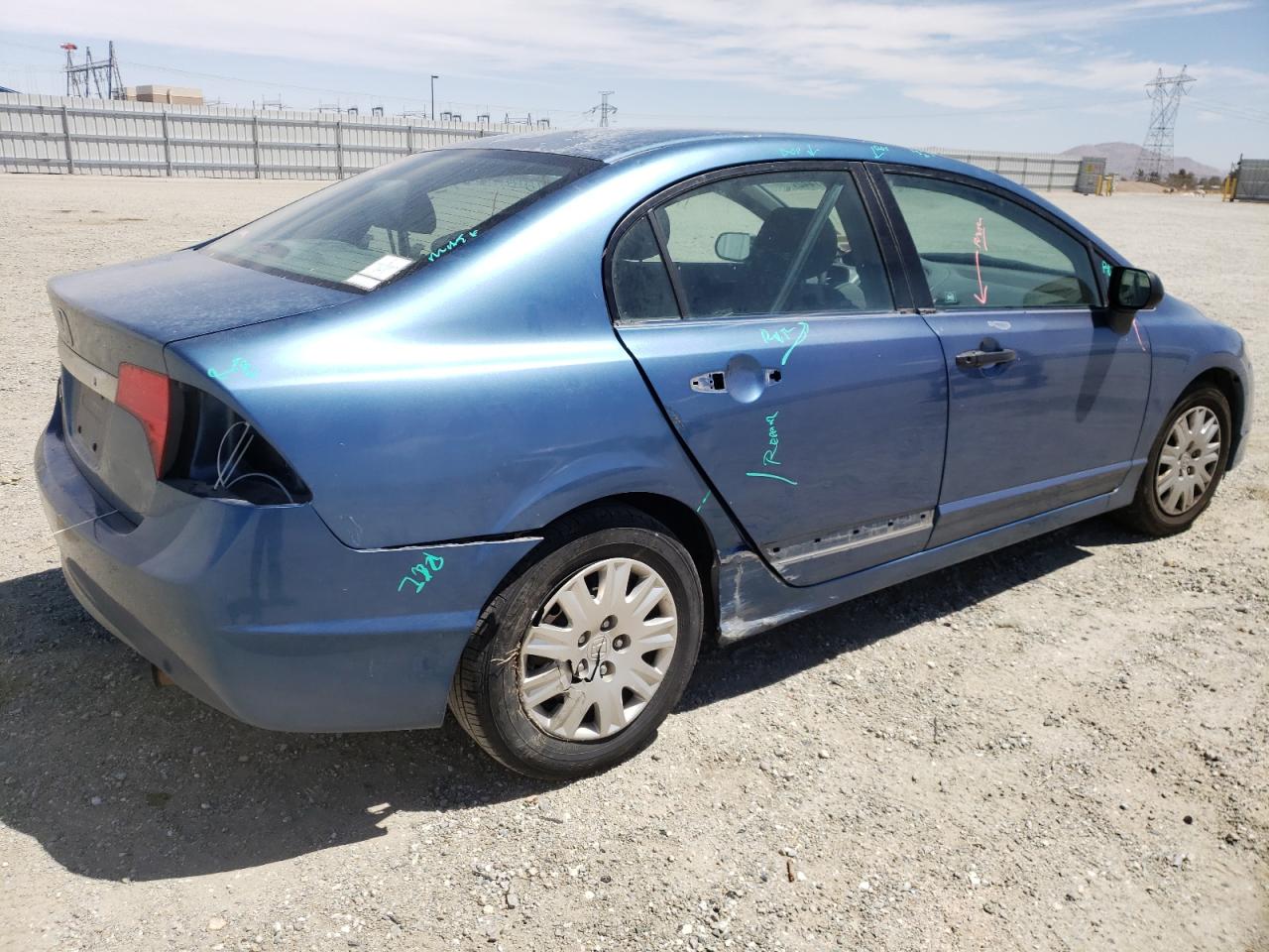 Photo 9 from auction – 2011 HONDA CIVIC VP with VIN 2HGFA1F33BH505545