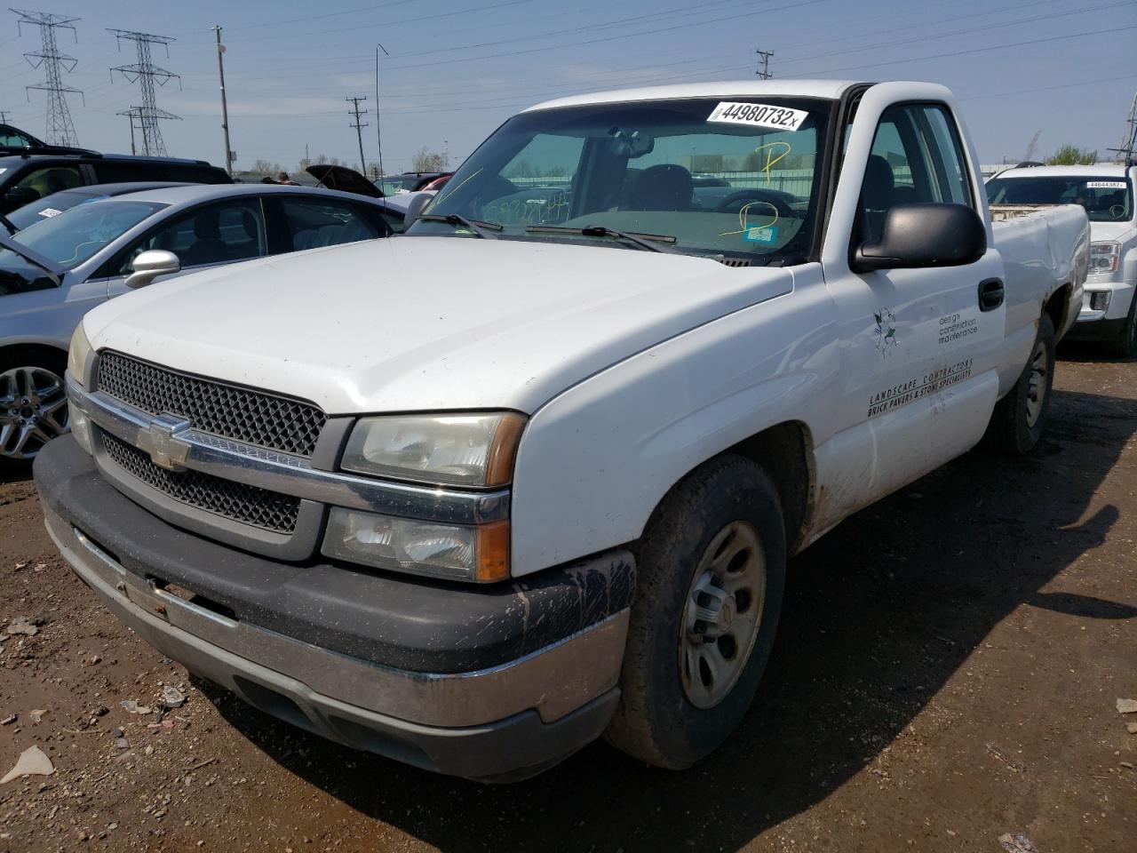 Photo 2 from auction – 2005 CHEVROLET SILVERADO with VIN 1GCEC14X35Z142825
