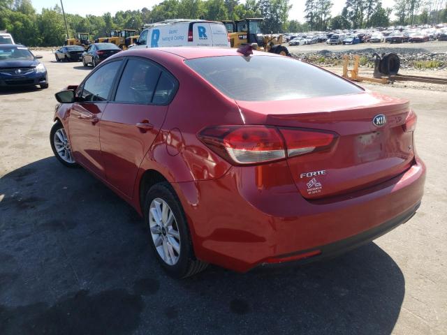Photo 3 from auction – 2017 KIA FORTE LX with VIN 3KPFL4A72HE024694
