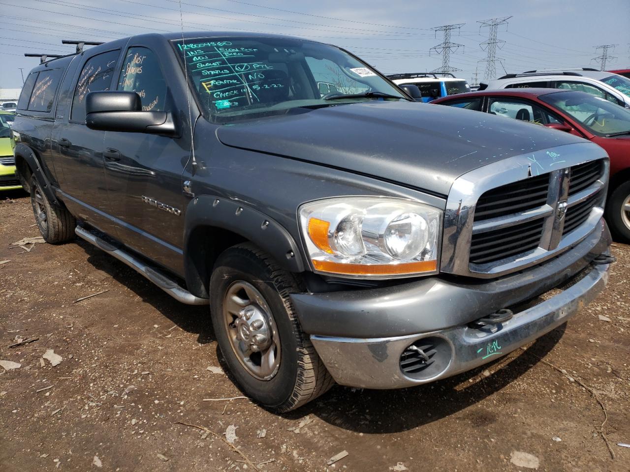 DODGE RAM 2500 2006 with VIN 3D7KR29C16G199500 - Photo from auction