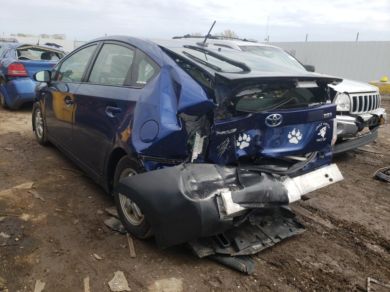 Photo 3 from auction – 2011 TOYOTA PRIUS with VIN JTDKN3DU9B0315231