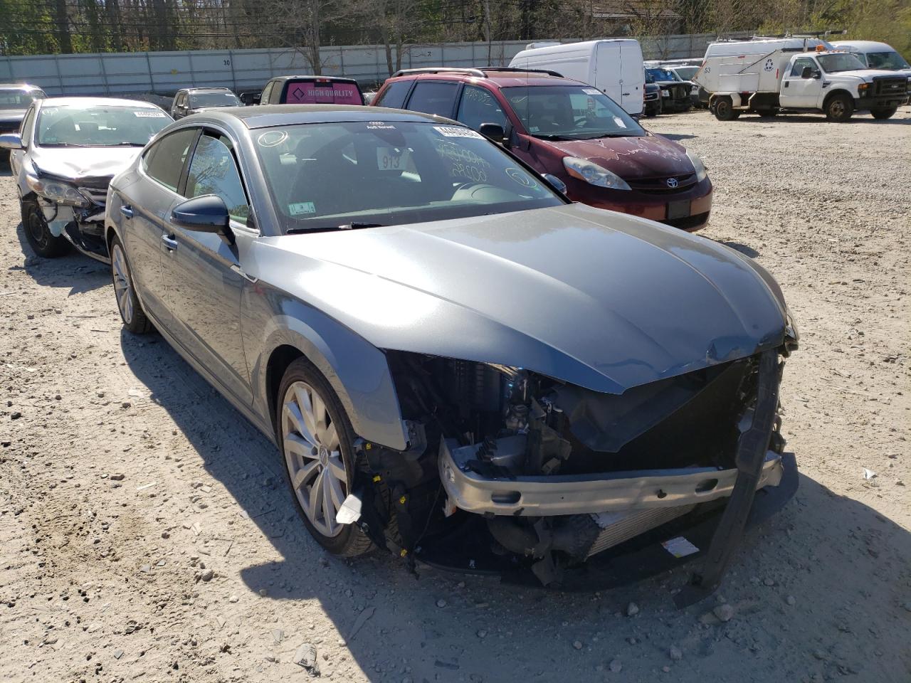 AUDI A5 PREMIUM 2018 with VIN WAUBNCF56JA050294 - Photo from auction