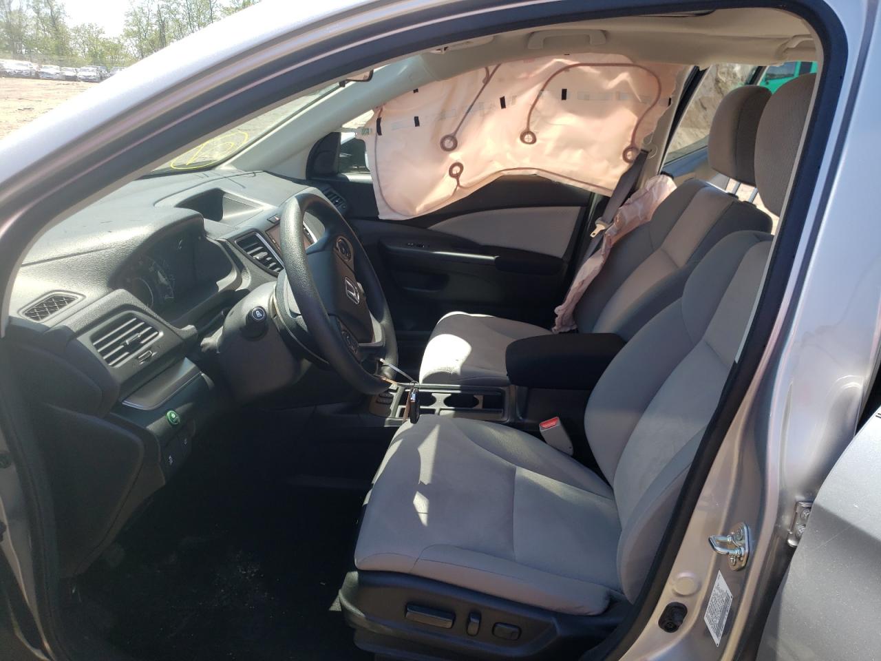 Photo 5 from auction – 2016 HONDA CR-V EX with VIN 3CZRM3H52GG716783