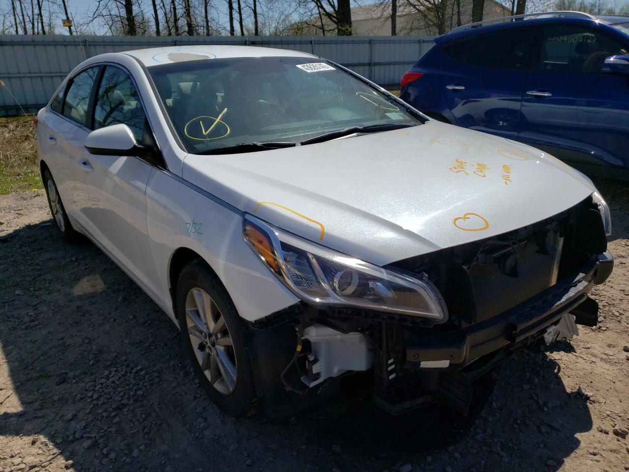 Photo 1 from auction – 2017 HYUNDAI SONATA SE with VIN 5NPE24AF6HH560663