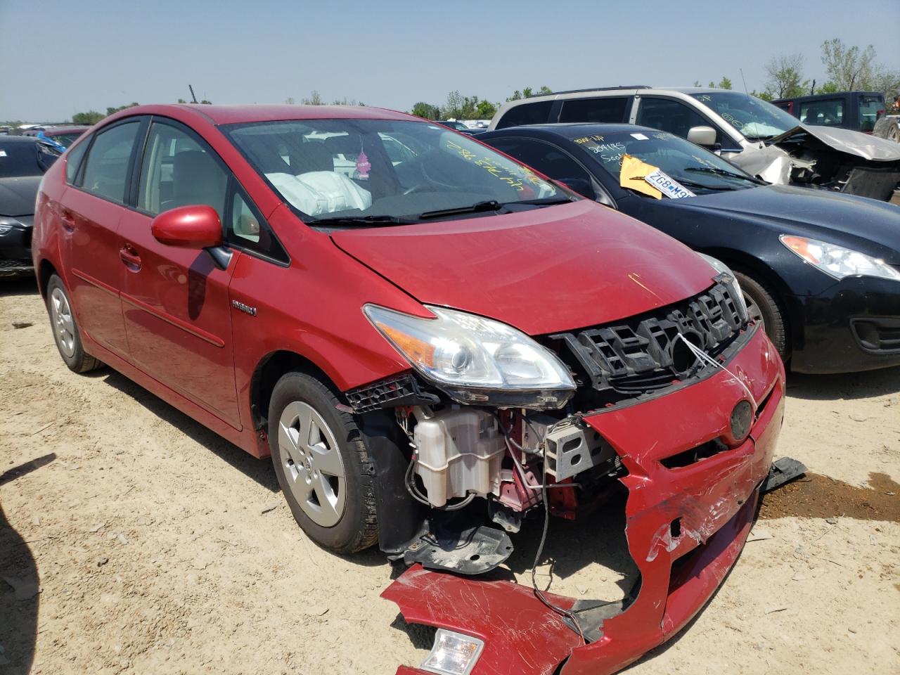 Photo 11 from auction – 2010 TOYOTA PRIUS with VIN JTDKN3DU1A0101431