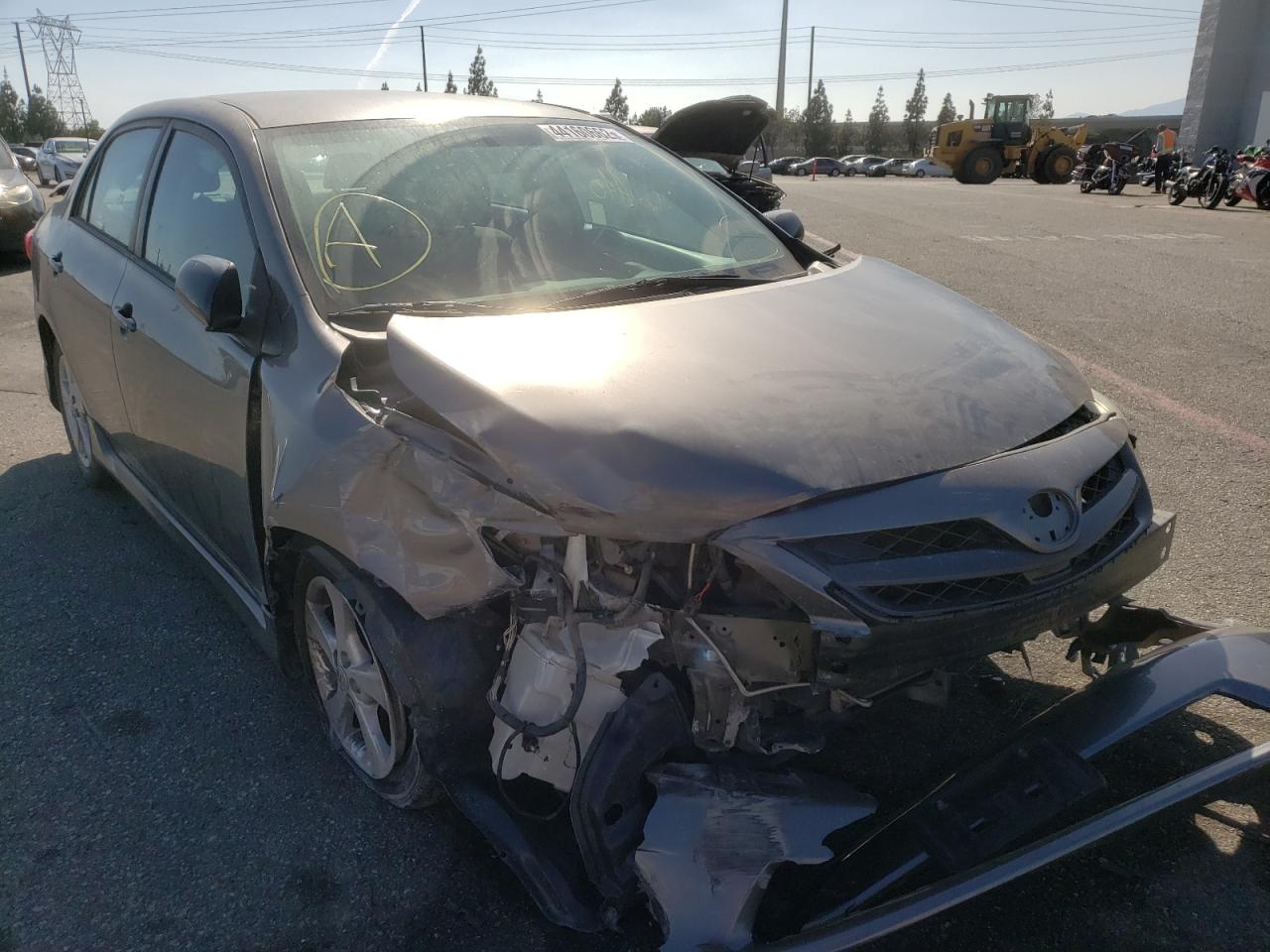 TOYOTA COROLLA BA 2013 with VIN 5YFBU4EE8DP195723 - Photo from auction