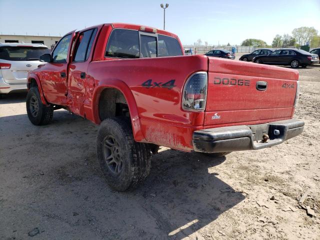 Photo 3 from auction – 2002 DODGE DAKOTA QUA with VIN 1B7HG38X72S620241