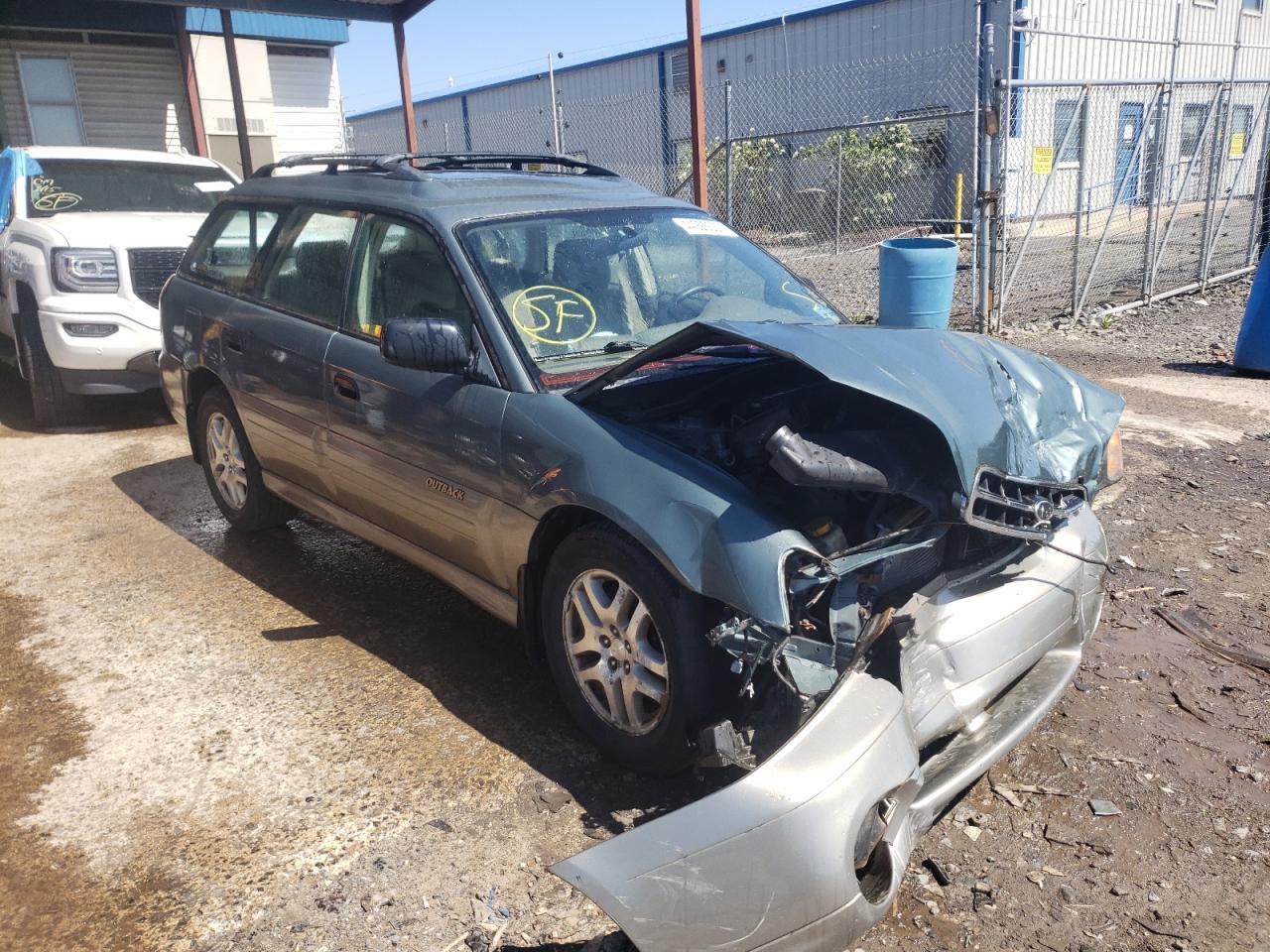 SUBARU LEGACY OUT 2002 with VIN 4S3BH675127601630 - Photo from auction