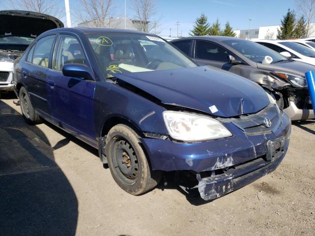 ACURA 1.7EL PREM 2002 with VIN 2HHES36802H007203 - Photo from auction