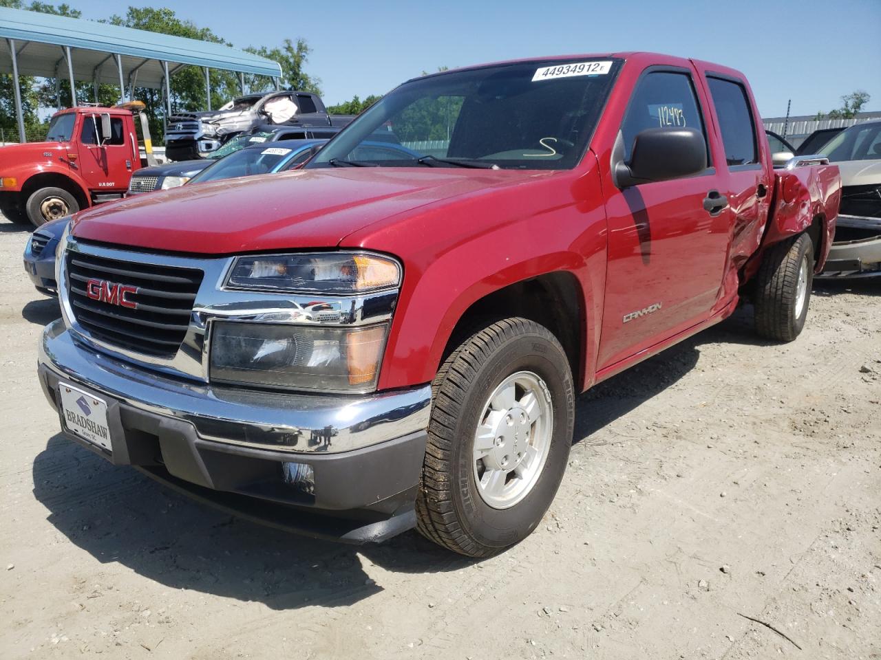 Photo 2 from auction – 2005 GMC CANYON with VIN 1GTCS136858142215