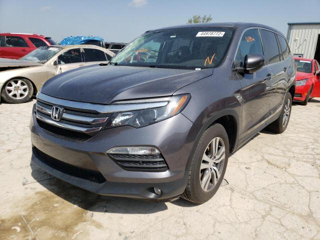 Photo 2 from auction – 2016 HONDA PILOT EXLN with VIN 5FNYF6H76GB086092